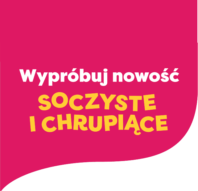 Wypróbuj nowość soczyste i chrupiące