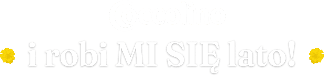 Coccolino i robi mi się lato!